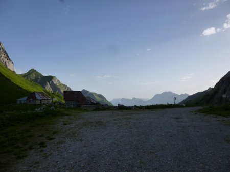 Au col de Chérel.