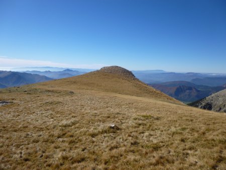 La bosse de Pré la Pare dans le rétro.