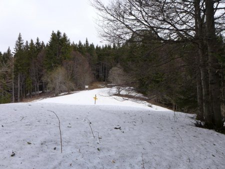 Arrivée au col du Grapillon