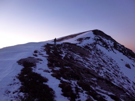 Montée au sommet 1823m.