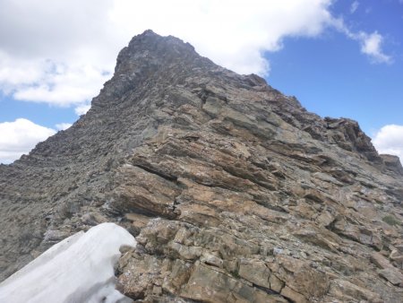 La descente du Siguret vers l’est