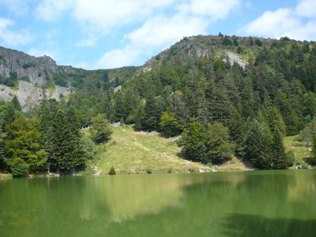 Le lac des Truites et le Gazon du Faing