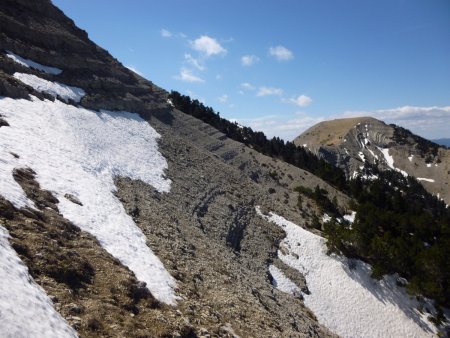 Terrain pourri dans ce versant !