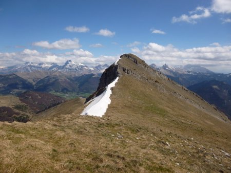 Sommet de Toussière et Dévoluy.