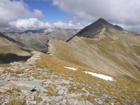 l’arête vers l’Hivernet