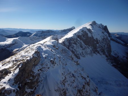 Les crêtes de la Rama.