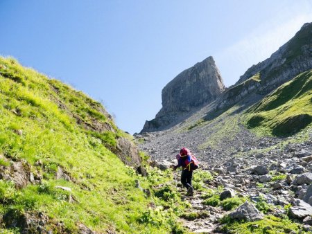 Montée vers le col Tutu