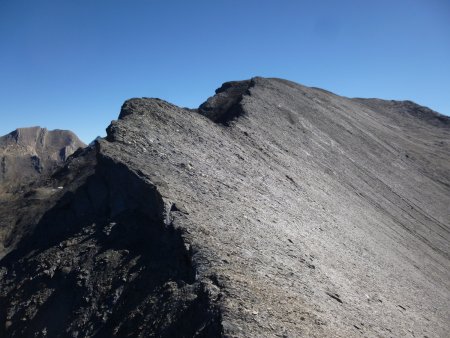 L’arête ouest.