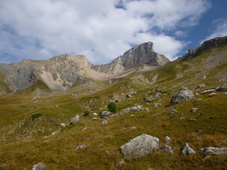 La traversée effectuée sur les crêtes de Plate Longue et du Rocher Rond.