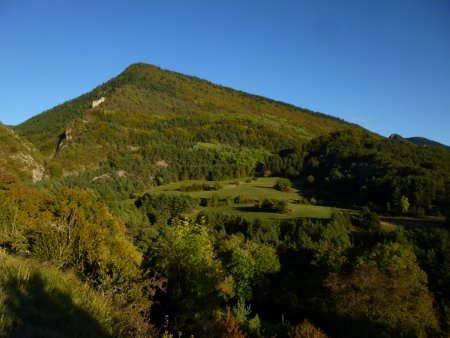 Au retour : la montagne de Clairet.