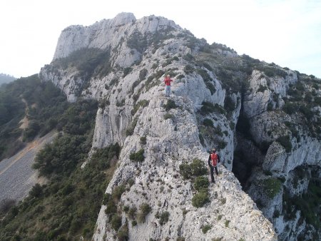 Une traversée rocheuse engagée