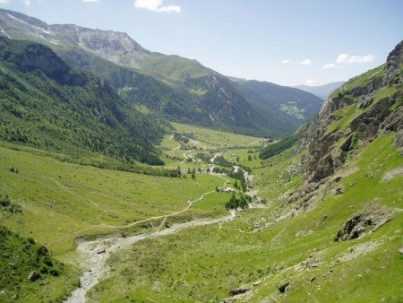 Retour dans le Vallon des Lanches