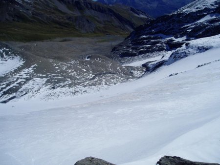 Glacier du Breuil (versant italien)