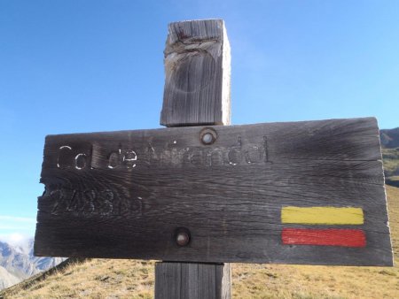 Col de Mirandol (2433m)