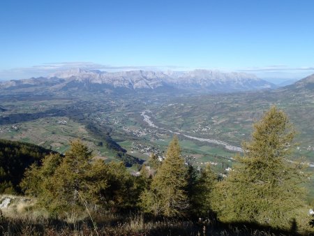 Massif du Dévoluy à l’ouest