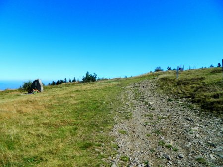 Départ du chemin vers le «»monument du Dakota«».