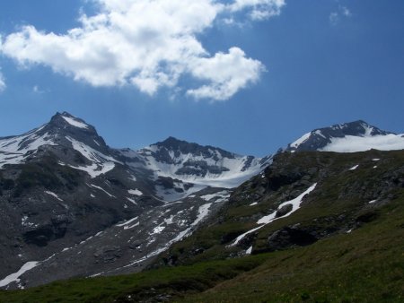 Points de Léchour, de Claret et du Châtelard, vue des escalier du Géfret.