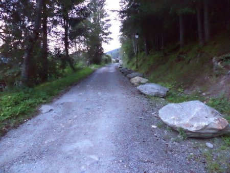 La 1ère montée depuis le parking du Cugnon. Pas le sentier le plus "sexy" c’est sur ...