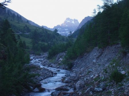 Dans la Vallée du Guil au petit matin