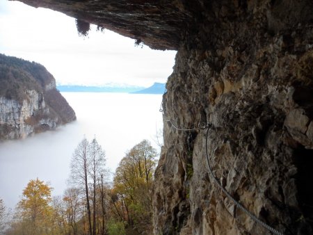 La sortie de la grotte