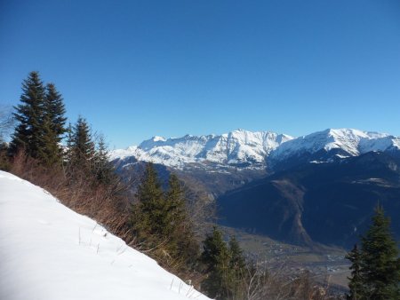 La pointe du Mont du Fût et le Grand Coin.