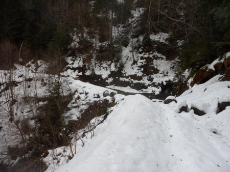 Au niveau du Nant Perrin