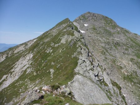 Regard en arrière sur le Grand Arc