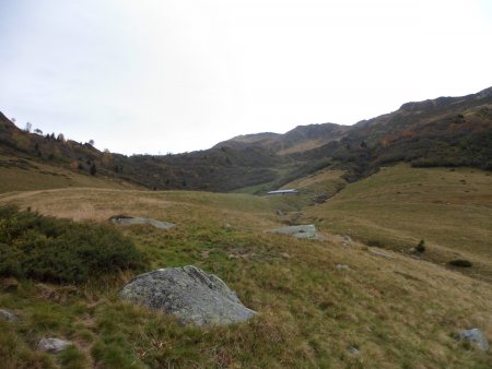 En direction du chalet de la Perrière