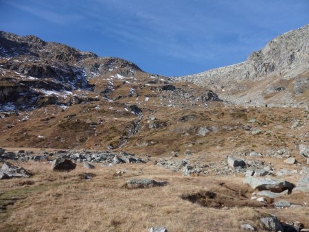 Vers le col de la Masse