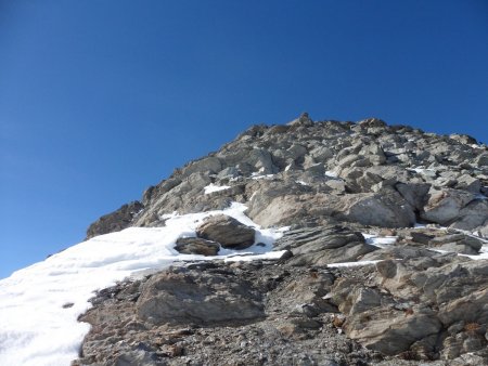 Dans la montée au Grand Roc