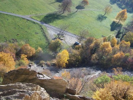 Sommet de la Roche Taillée, automne...