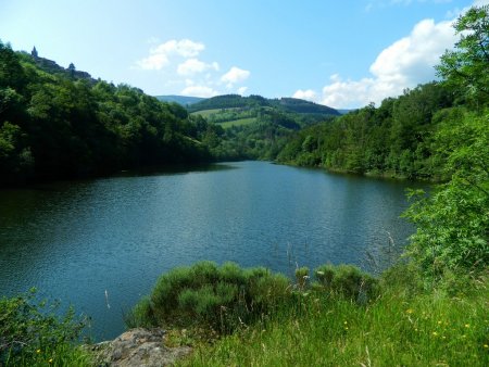 Lac de retenue de la Rive.