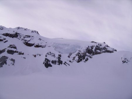 Sérac sur la Becca du Lac