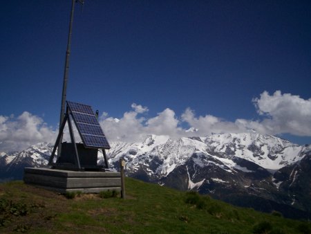 Au sommet de l’Aiguille Croche.