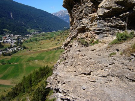 Traversée avant la sortie.