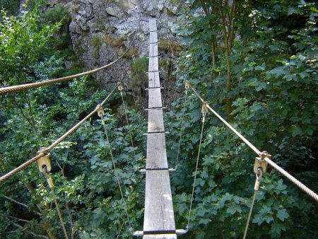 Première passerelle.