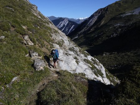 Franchissement du petit Collet qui nous fait aborder la Montagne de la Petite Val