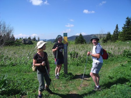 Dans la prairie du Pas de la Clé