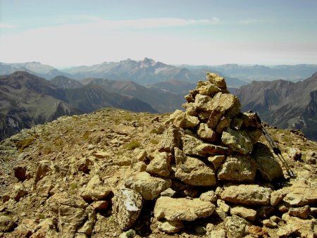 Vue du sommet vers le sud