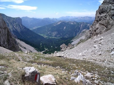 Du col des Aiguilles versant Jarjatte