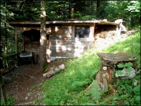 Cabane de chasseurs la Sambuis.