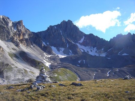 Au sommet du Grand Châtelard. 