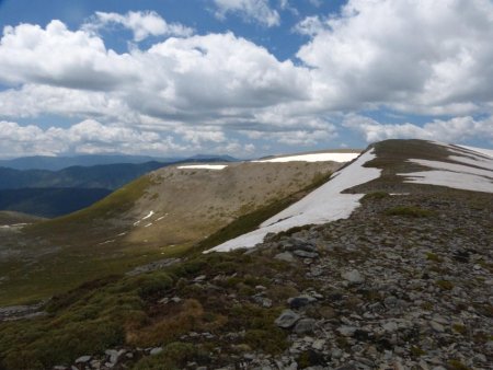 Sur la crête avant la Punta de Estiva