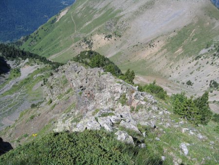 Sur la crête