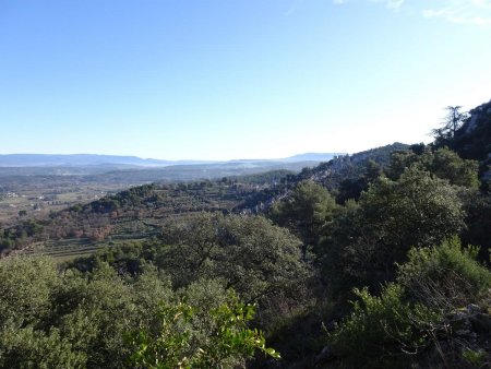 En montant vers la Barre de Gautier