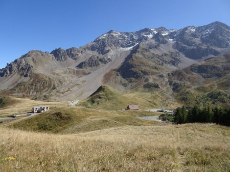 Juste au-dessus du belvédère du Jardin Alpin