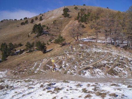 La Tête du Pin et le Col de Lauteret