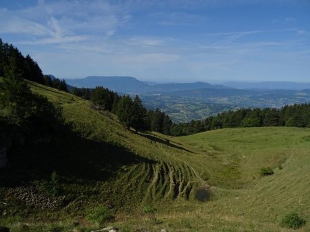 Vers les chalets de Gruffy