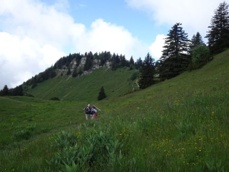 Montée vers le Pas de Bellecombe