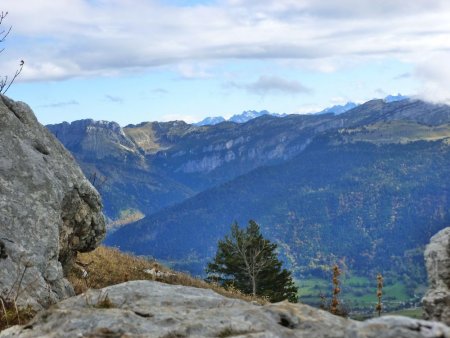 les Lances de Malissard, le col de Bellefond